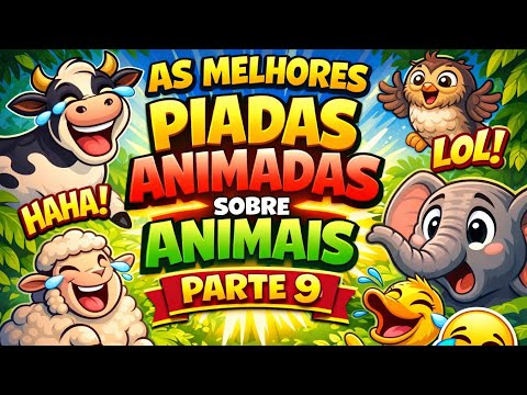 AS MELHORES PIADAS ANIMADAS SOBRE ANIMAIS PARTE 9