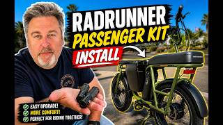 Rad Power Bikes ~ Radrunner | Passenger Kit Install & Beach Ride | S1E2