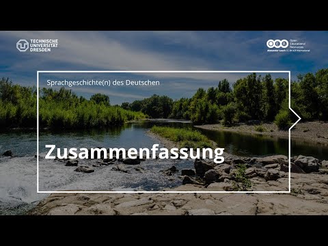 Sprachgeschichte(n): Zusammenfassung (SoSe 2022)