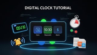 🕒 Build a Digital Clock with AI in Minutes! | Web Development Tutorial with Claude AI #Coding #AI
