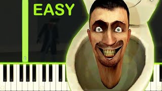 Download lagu SKIBIDI TOILET MEME SONG - EASY Piano Tutorial mp3