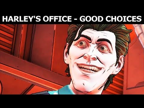 Bruce & John In Harley's Office - Good Choices - BATMAN Season 2 The Enemy Within Episode 4
