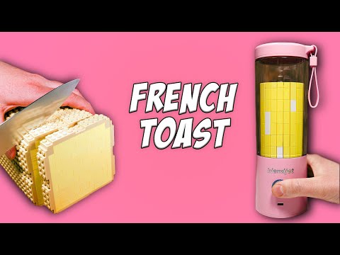French Toast prepared with @BlendJet - Stop Motion Cooking  + Behind the scenes