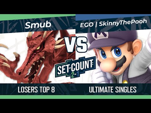 Set Count 2-1: Smub (Ridley) vs EGO | SkinnyThePooh (Mario) Losers Top 8