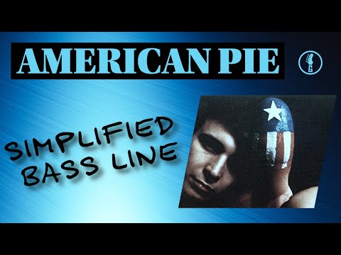 Learn A Simplified Version Of The Legendary American Pie Bass Line (No.308)