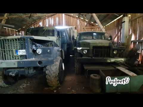 Thumbnail for Barn find - Russian military trucks. KraZ-255B, ZIL-131,ZIL-157 etc. by ZiL
