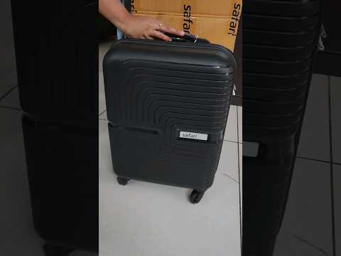 ₹1500 Safari eclipse 55" trolley 🧳| Travel essentials #flipkarthaul #onlinefinds #suitcase