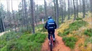 preview picture of video 'Moray Monster Fochabers Freeride Mountain Bike Trails Go Pro'