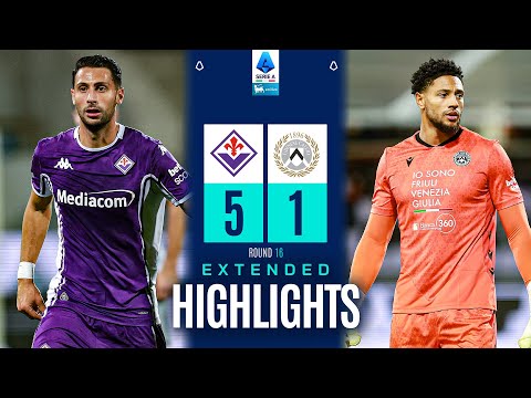 FIORENTINA-UDINESE 5-1 | EXTENDED HIGHLIGHTS | SERIE A 2025/26