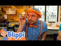 Blippi Plays With Light And Color Vehicles For Children Educational Videos For Kids