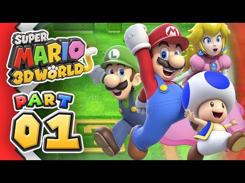 [Replay] Super Mario 3D World: Part 01 (4-Player)