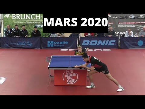 OUAICHE Stéphane VS NORDBERG Hampus | PRO A 2020 | CAEN TTC VS ISTRE TT | J12