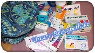 Reiseapotheke für Kinder und Erwachsene | Was nehmen wir mit?
