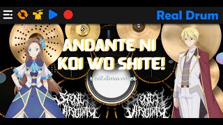 Andante ni Koi wo Shite! | Real Drum Cover | My Next Life As a Villainess S2 OP