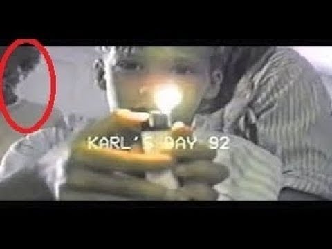 Ghost screaming in haunted hotel