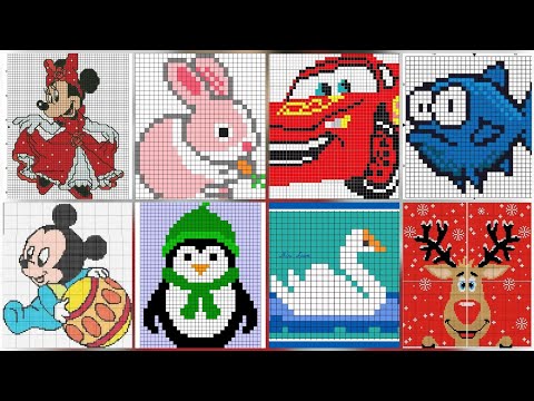 Amazing Graph Pattern For Knitting Sweater/Graph Pattern For Embroidery/Cross Stitch Pattern