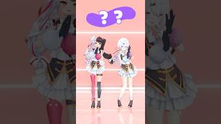 混ぜたら何色なるかな？　椎名✖️夜見✖️チャイカ　#shorts #にじさんじ #colormixing