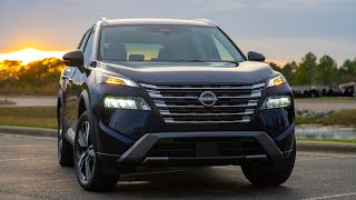 👉AT NIGHT: 2024 Nissan Rogue SL AWD -- Interior & Exterior Lights Analysis + Night Drive