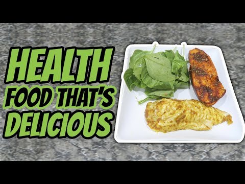 HEALTH FOOD RECIPE: Baked Chicken and Sweet Potato...