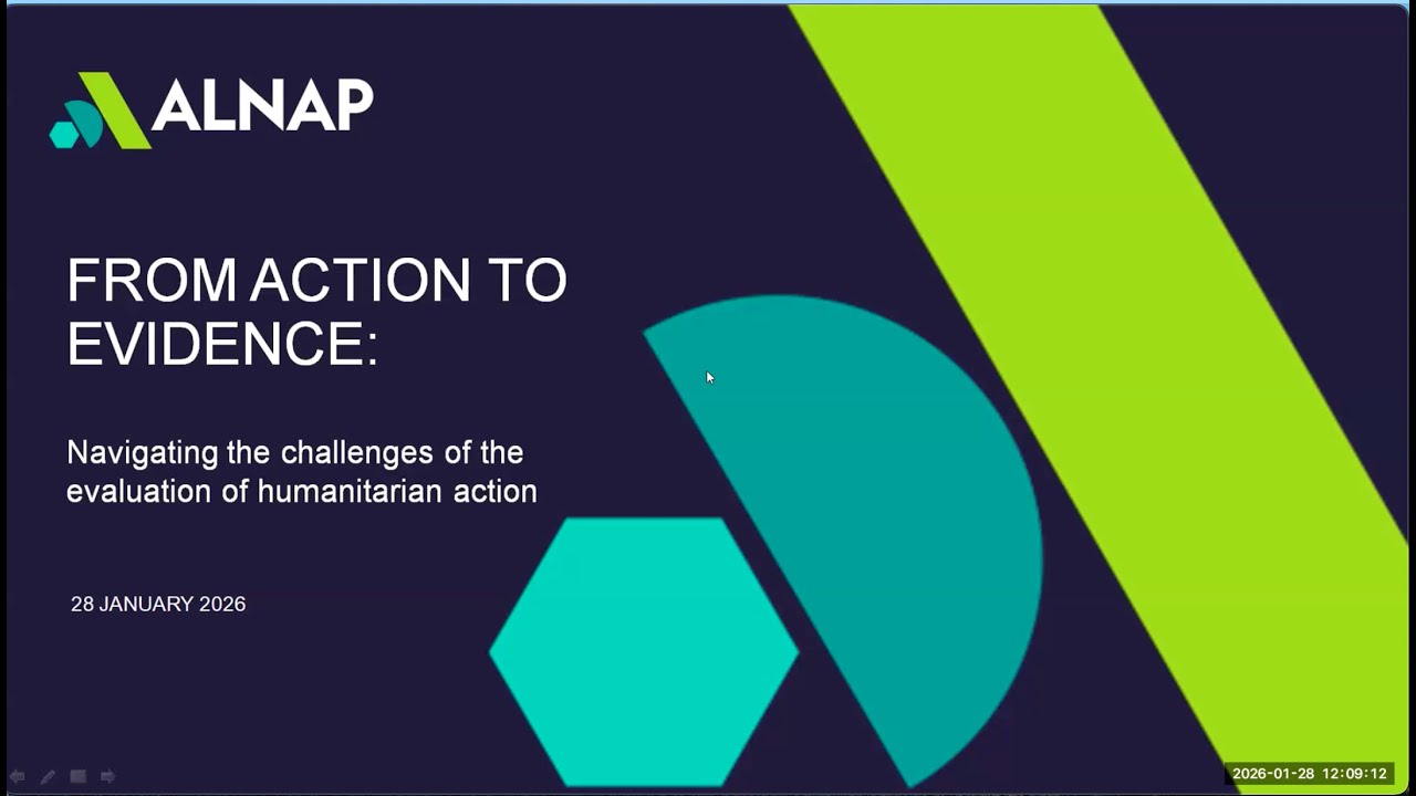 From Action to Evidence: Navigating the challenges of evaluating humanitarian action