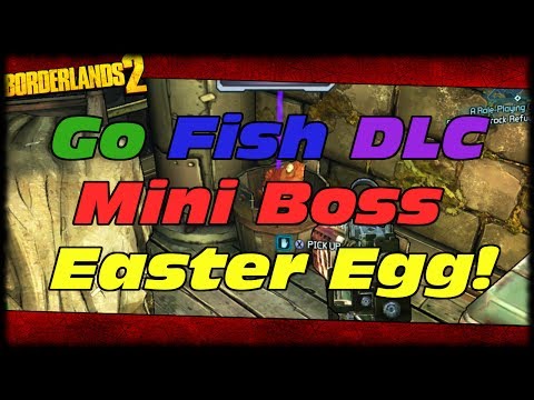 Borderlands 2 Fishing For Mini Boss Threshers Easter Egg & Fish Locations In Moxxi's Wedding Day DLC