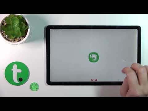 How to Get iPhone Keyboard on SAMSUNG Tab S6 Lite 2022 - iPhone Green Keyboard