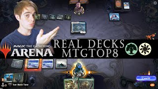 MTGTOP8 SELESNYA AGGRO | Kaldheim Standard | MTGArena | SUN- BURNT TUTOR