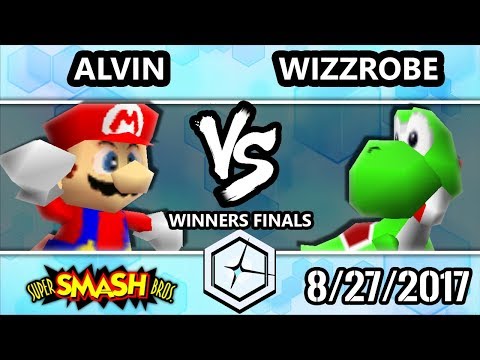 Shine 2017 Smash 64 - Alvin (Pikachu, Mario) vs Fry's | Wizzrobe (Yoshi) - Super Smash Bros. WF