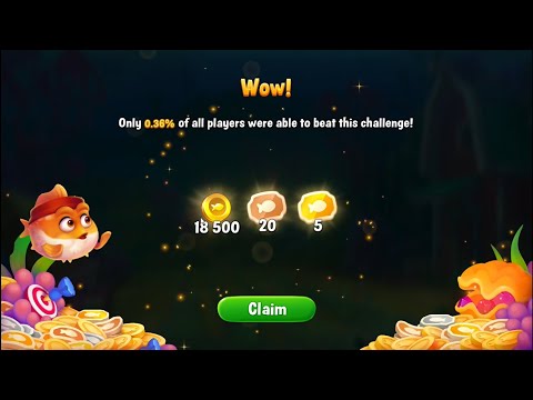 FISHDOM: 💥💥  Level 9817, 9818, 9819 Challenge level, 9820 All First tries  💥💥