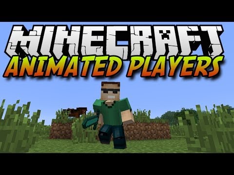 Minecraft Mods | Animated Player Models | 1.7.2/1.6.4