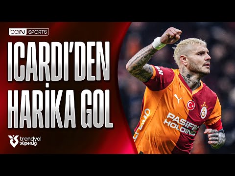 Mauro Icardi'nin, Gheorghe Hagi'yi geride bırakarak rekora ulaştığı gol! | Galatasaray - Kasımpaşa