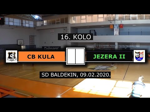 ŽMNL- 16. KOLO: CB KULA - JEZERA II, 09.02.2020.