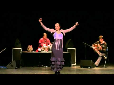 Sandip with Flamenco Dance--  Sofi Yaro as Dancer ,  Antonio Segura on Guitar