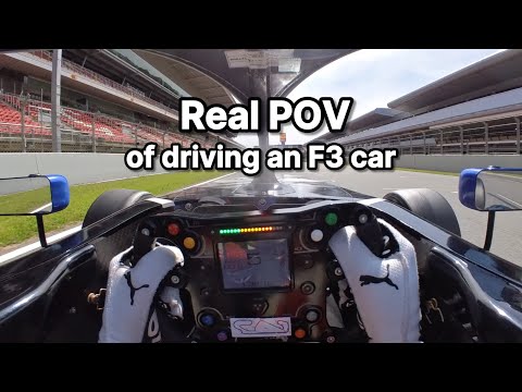 REAL POV: Driving an F3 Car around Barcelona