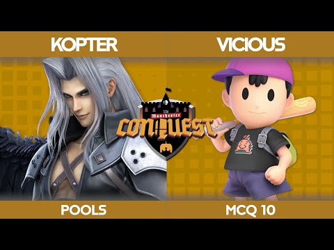 Manchester Conquest 10 -  RSN | Kopter (Sephiroth) vs Vicious (Ness) Pools