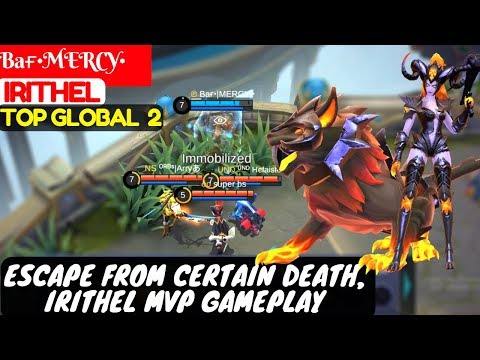 Escape From Certain Death, Irithel MVP Gameplay [Top Global 2 Irithel] | Baғ•MERCY• Irithel