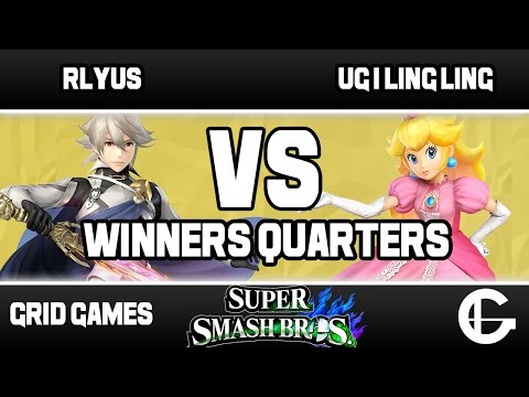 Rylus (Corrin/Gunner) VS UG | Ling Ling (Peach) | Grid WiiU BiWeekly 12 | Winners Quarters