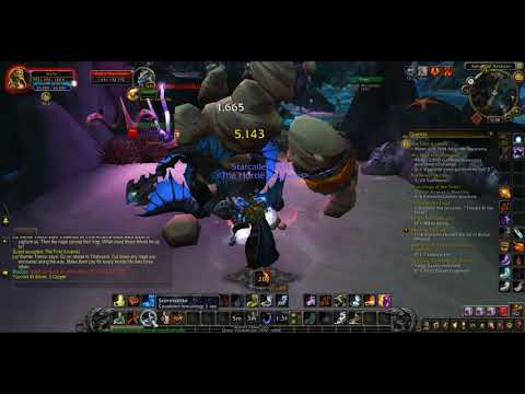 Nazjatar Horde intro video and starting quests