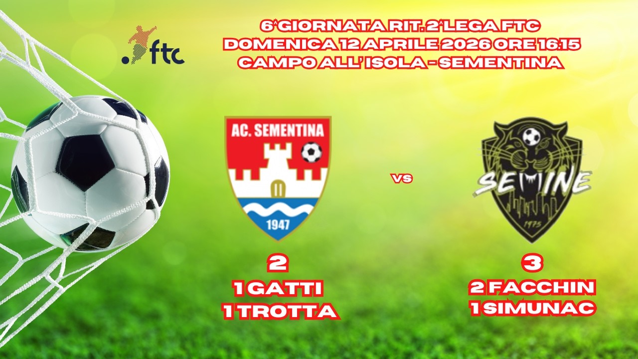 Highlights AC Sementina vs US Semine 2-3