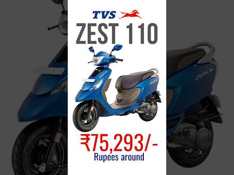 TVS Zest 110 | Lightweight 110cc Scooter | 2025 Price, Engine & Feature Details