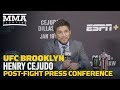 UFC Brooklyn: Henry Cejudo Post-Fight Press Conference - MMA Fighting