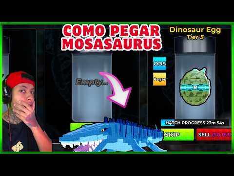 How to get the Mosasaurus in Raising Animals and how to get DNA