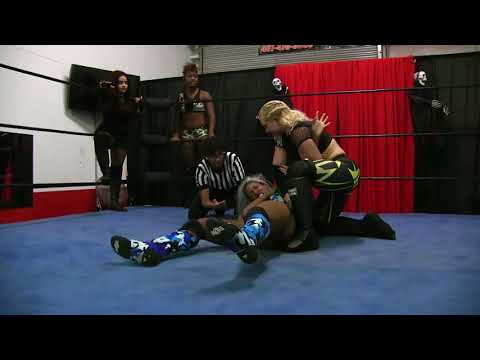 Santana Garrett Kacie Lennox & Drea vs MJ Jenkins Robyn Reid & Laa Varoneza