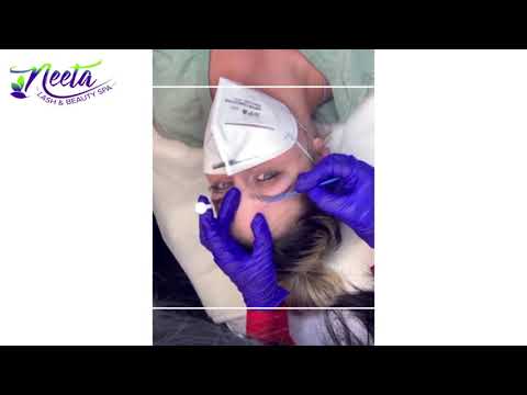 Brow Lamination without glue