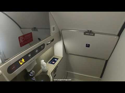 Обзор Туалета в Самолете Бомбардир 900 (Bombardier 900 WC Review)