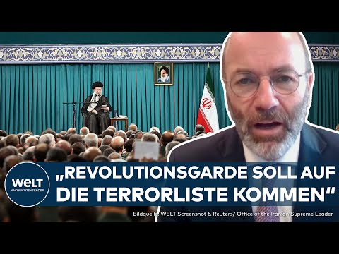 KRISE IN NAHOST: Waffenkammer Iran muss zerschlagen werden! EVP-Chef Weber fordert harte Sanktionen