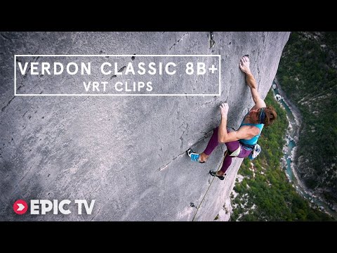 Seb Bouin Climbs A Classic Verdon 8b+ | Vintage Rock Tour Clips
