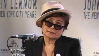 JOHN LENNON NYC ROCK HALL ANNEX OPENED BY YOKO ONO