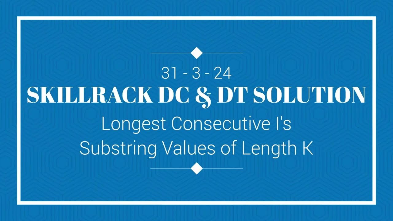 SKILLRACK DAILY CHALLENGE AND DAILY TEST SOLUTION | 31-03 | C++ | Java | Python