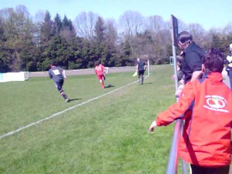 David Iboma - actie R. Antwerp. FC u17- K.F.C Tubize